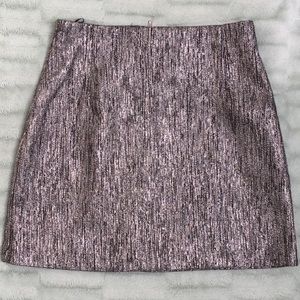 H&M silver sparkle skirt